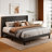 Masad Manzanita Upholstered Platform Bed with Wingback Bed-96864903-85699511