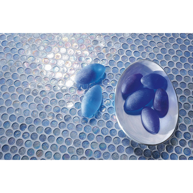 Cashmere 6/8" Barrels Glass Mosaic