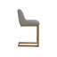 Tabouret de comptoir Holly - Gris doux Zenith-500079688-500079687