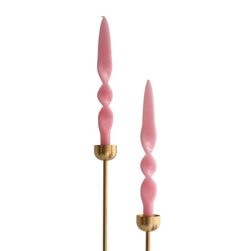 Ensemble de bougies Taper, L 11 po x l 1,5 po, Crème