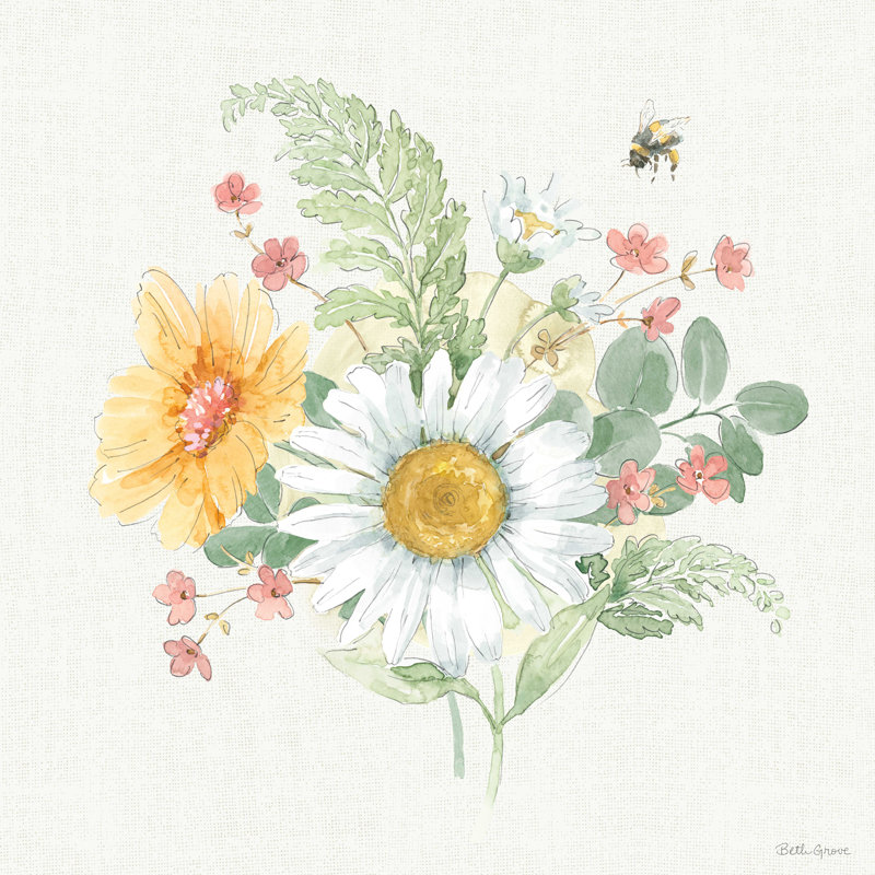Daisy Days V, H 12 po x l 12 po