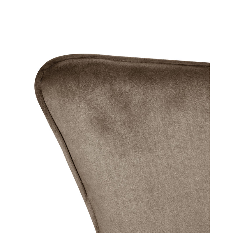 100% Polyester Office Chair, Brown