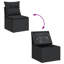  Ensemble de canapé de jardin en rotin PE grand modulaire noir-1274108129-1274108131
