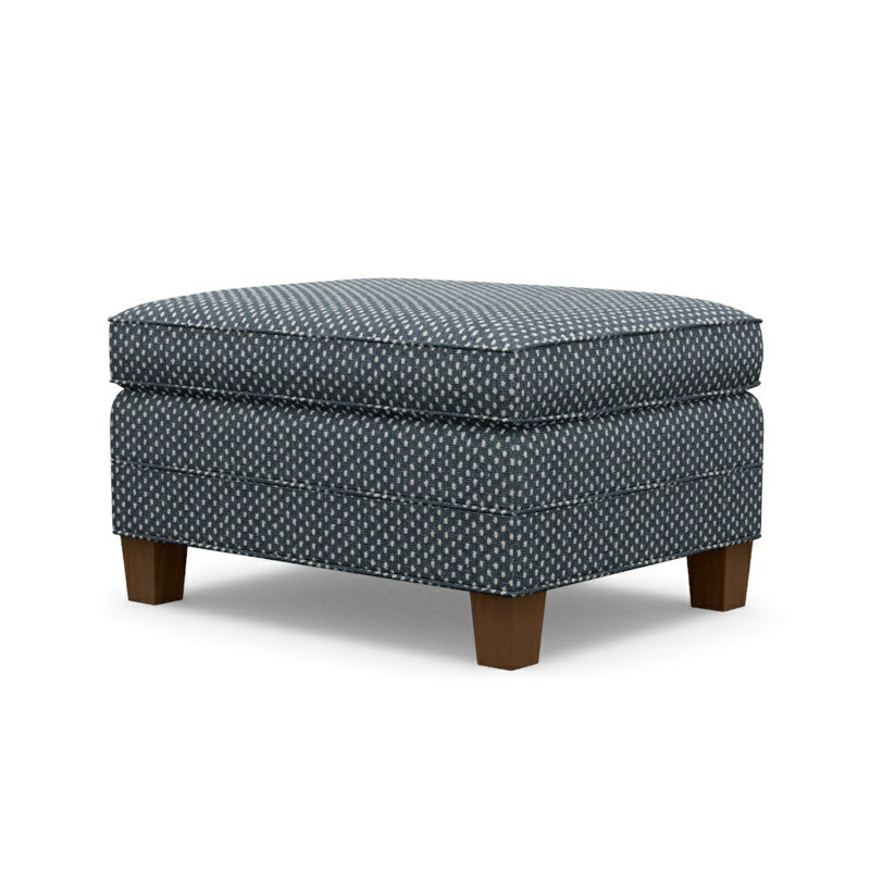 Renee Ottoman, Walnut, Macrame 090636