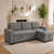 Light Gray Chenille selected