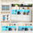 6 Drawers Dresser With 7 Storage Cubbies, LED Chest Of Drawers With Power Outlet-1232146213