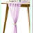 Romantic Lavender Sheer Table Runner for Events