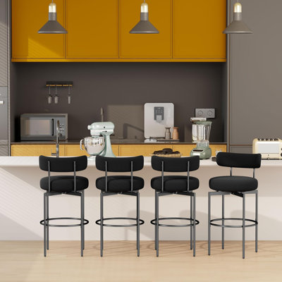 Swivel Bar Stools Set Of 4