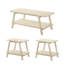 Ensemble de tables basses 3 pièces Rumi-975992127