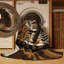  Tapis lavable American Shorthair Cats-1276898885