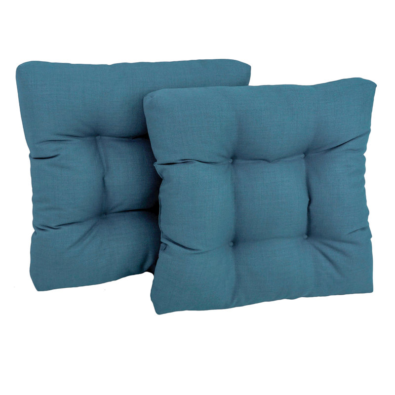 Outdoor 5'' Seat Cushion, Blue, 4, Polyester