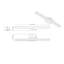 Meuble-lavabo 1 lumière Briden en chrome-776451046
