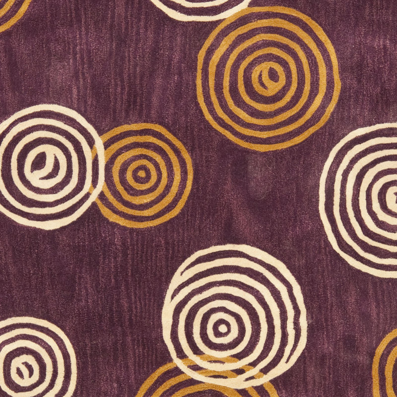 Tapis en laine touffeté à la main Rodeo Drive, 7 pi 6 po x 9 pi 6 po