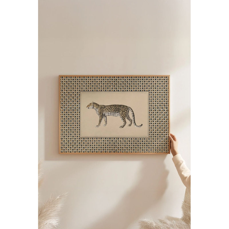 Élégante peinture décorative encadrée, 13 x 19 pouces | Cadre 100% bois massif (épaisseur: 0,8 pouce) | Œuvre d'art 100% MDF (épaisseur: 0,1 pouce) | Impression numérique, parfaite pour la décoration de la maison ou du bureau, design élégant et moderne