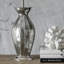 Lampe de table en nickel 22 po