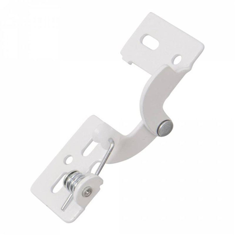 1/2 Overlay Hinge, White