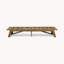 Chaise longue de patio 2 pièces