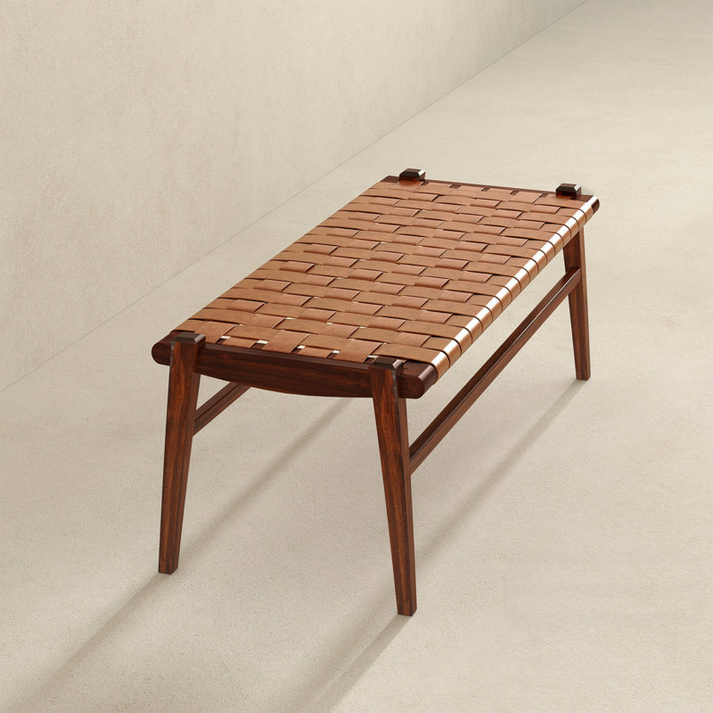 Leather Bench