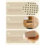Nordic Solid Wood Rattan Woven Wardrobe