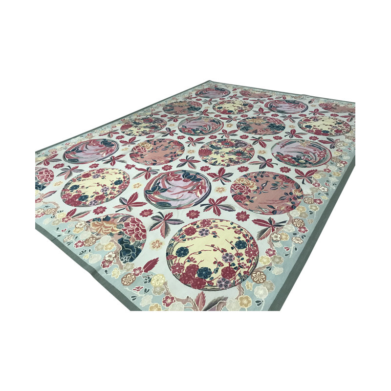 Wool Ikat Area Rug, Rectangle 10'1" x 14'2"