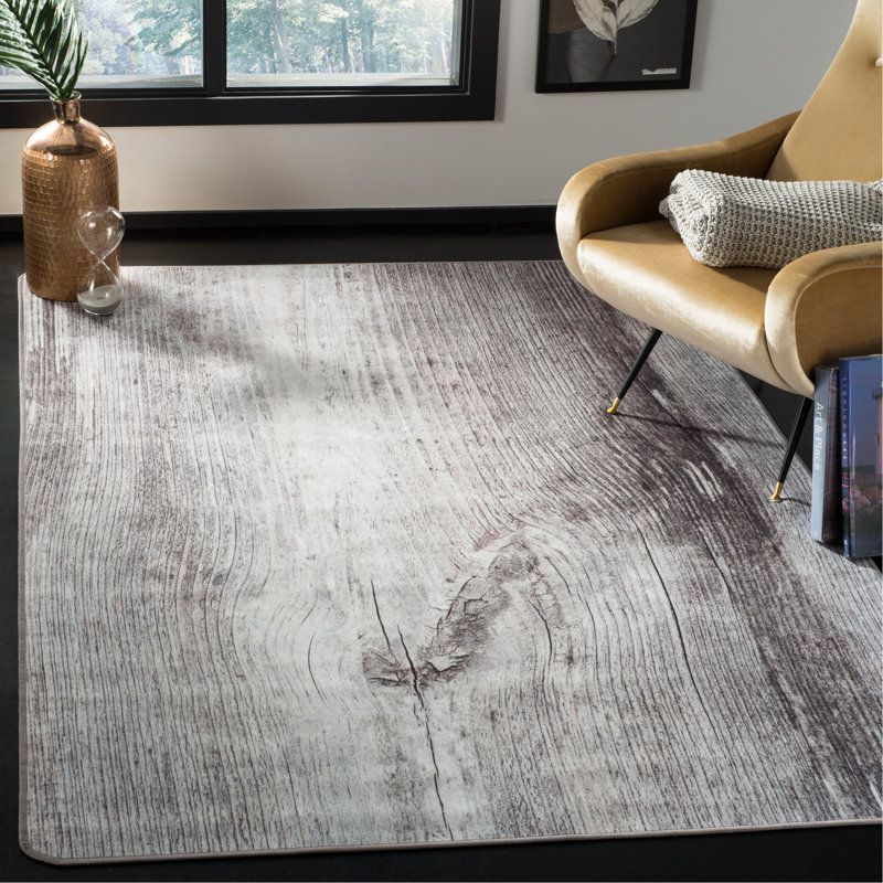 Tapis gris Camila, Rectangle 5 pi 1 po x 7 pi 6 po