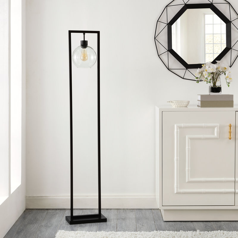 Ronderick 60'' Tree Floor Lamp, Black