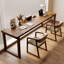Bureau moderne et simple en bois massif-1444040671