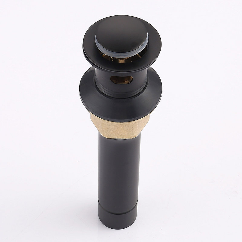 Pop-Up Drain Stainless Steel With Overflow Anti-Clogging For Vessel Sink Lavatory Vanity Sink Drain With Strainer Basket