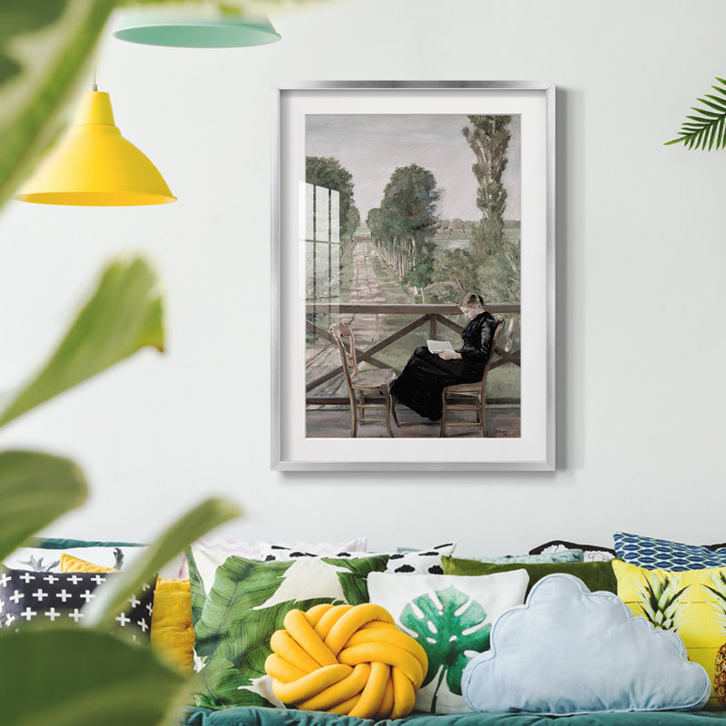 «Vintage Portrait Print LX», impression encadrée