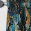 Motif cachemire céleste II - motif floral - rideau occultant - 1 panneau-107547579