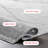 Amii Abstract Stripe Contemporary Ivory/Gray/Charcoal Area Rug-594112479