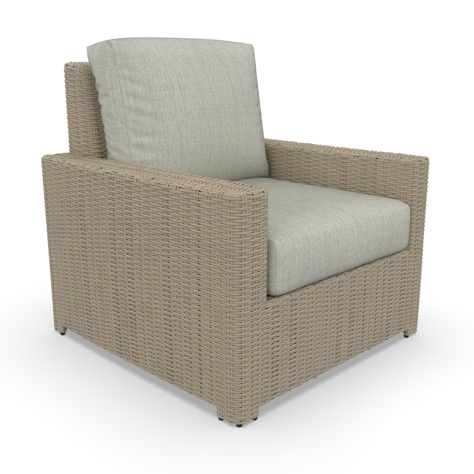 Henri 2-Person Sunbrella® Patio Seating Group, Sunbrella® Refuge Ocean