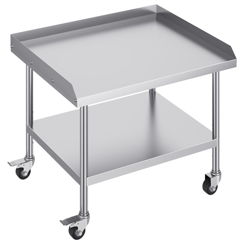 Table de travail en acier inoxydable
