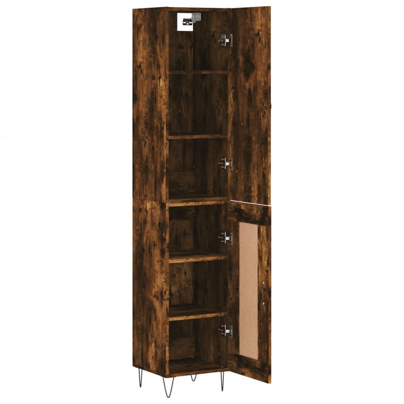 34.5cm Sideboard, Smoked Oak