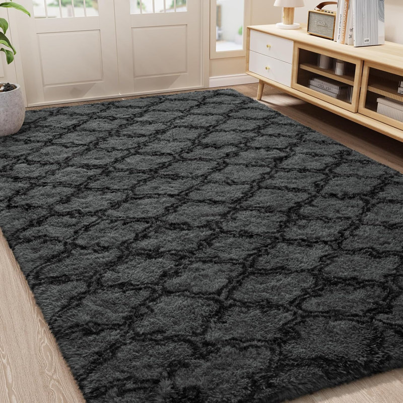 Shag Area Rug, Rectangle 122 x 183 cm