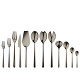 Linea Flatware Set - 67 Pieces - Ice Gold