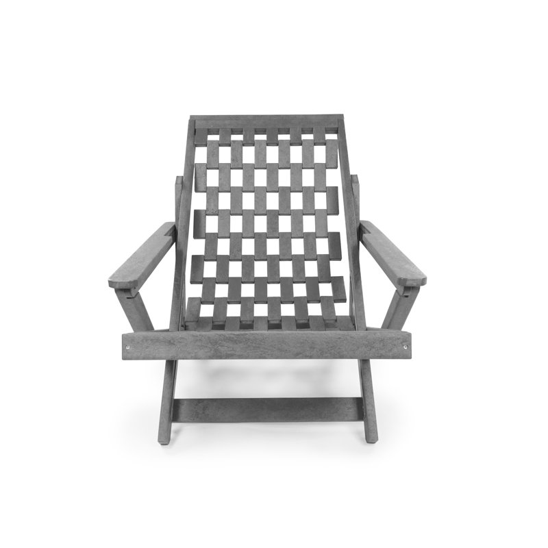 Méridienne d'extérieur pliable Pinecrest, Gris