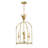 Paloma 3 - Light Steel Dimmable Lantern Birdcage Chandelier-96779270