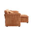 Chenille Fabric Sectional Modular Sofa with side pockets-96707529