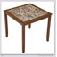 Ensemble de table de salle à manger et de chaises de bar 5 pièces de style rétro, confortable et élégant pour les petits espaces