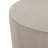 Outdoor MGO Round With U-Shape Side Table, Light Grey