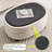 30" Chenille Upholstered Ottomans-1185889600