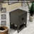 24" Single Bathroom Vanity Cabinet Base Only, Vessel Sink not Included, Open Shelf-116619150