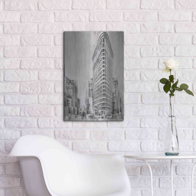 «Art Deco Cityscape II» par Ethan Harper - reproduction non encadrée