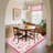 Washable Area Rug Bow Décor-284913753-284914594