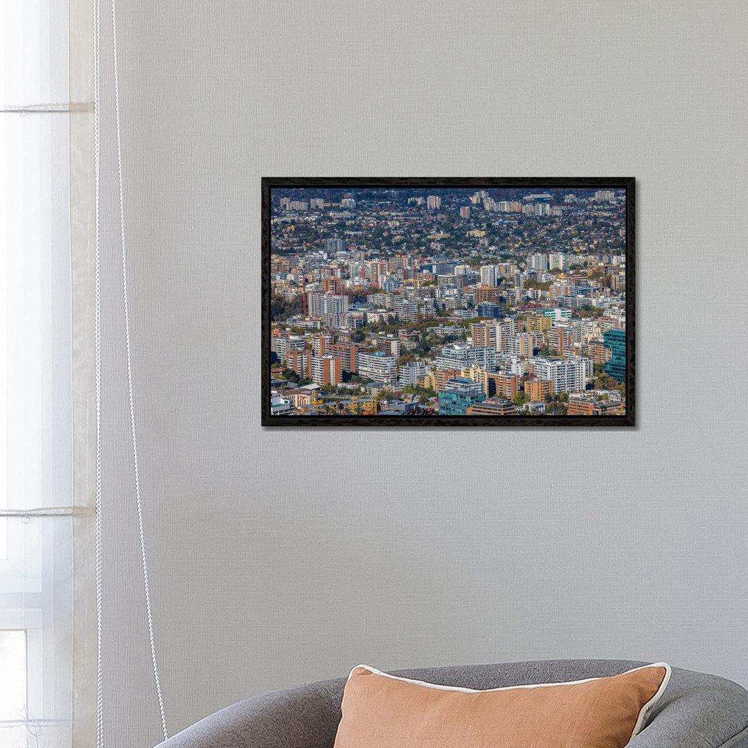 Santiago Apartment Skyline von Alex G Perez - Galerie-verpackte Leinwand Giclée auf Leinwand