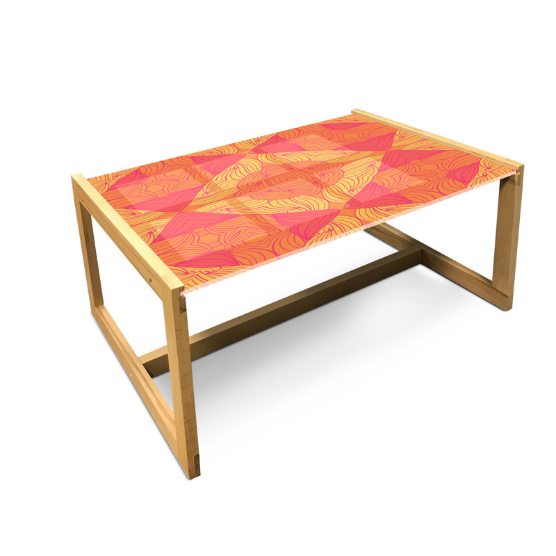 Jabrea Sled Coffee Table, 40cm H x 91cm W x 62cm D