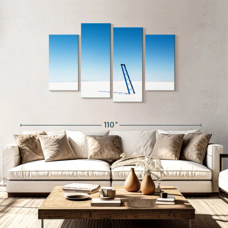 Kelan Surreal Blue Ladder