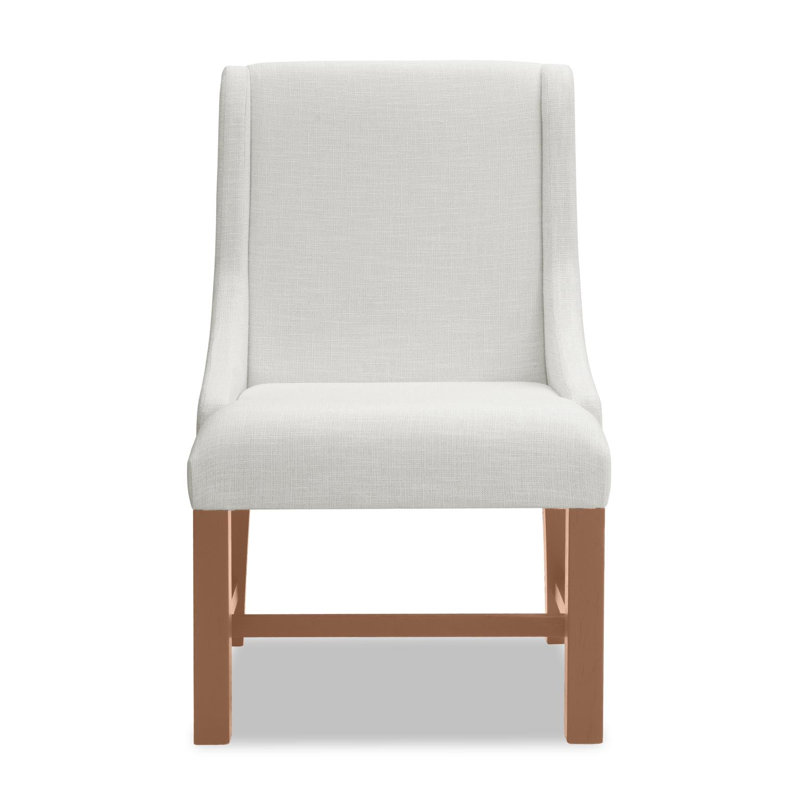 Chaise d'appoint rembourrée Romana Mya, Brun