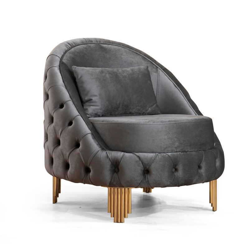 Chaise avec tissu